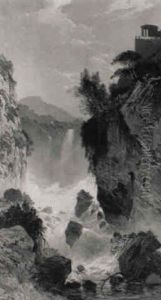 Tivoli, La Cascata Dell'aniene Tivoli, La Cascata Dell'aniene