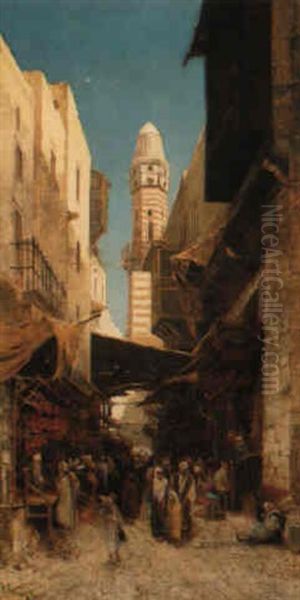 A Street Scene, Cairo - view 1