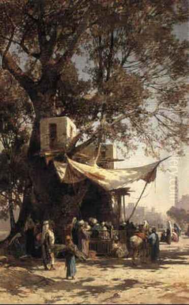 On The Market Square, Bikstra - view 1