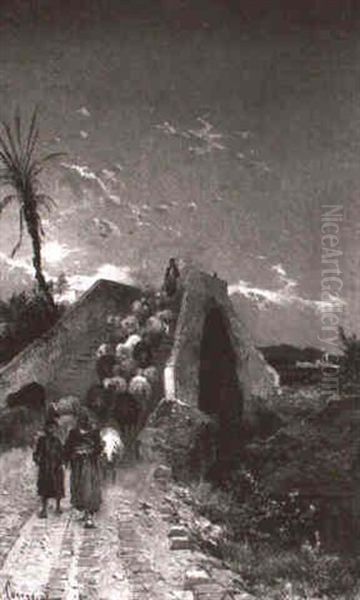 Orientalische Landschaft - view 1