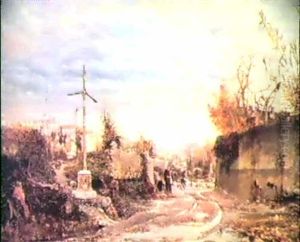 Veduta Di Roma by Hermann David Solomon Corrodi