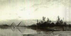 Along The Nile by Hermann David Solomon Corrodi