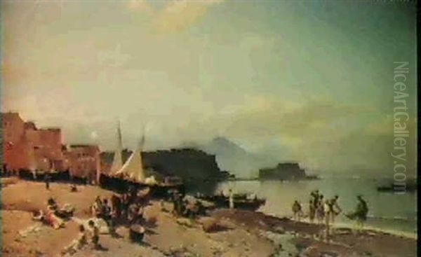 Neapolitan Fisherfolk, Mergel-lina, Naples - view 1