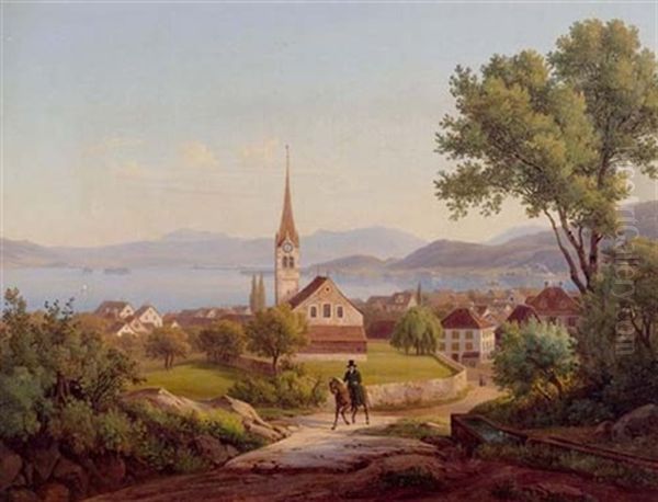 Blick Auf Richterswil Und Den Zurichsee - view 1