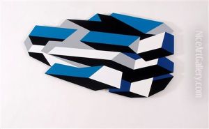 Schafhirte Mit Herde by Angel Maria Cortellini Y Hernandez