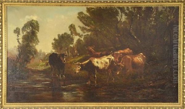 Cattle In A Landscape - view 1