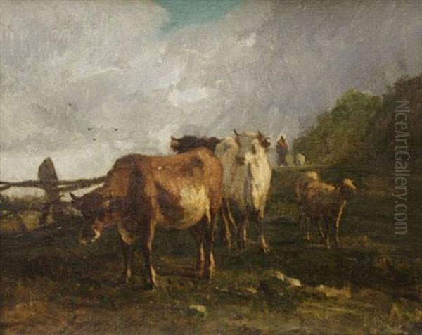 Vaches Au Pre - view 1
