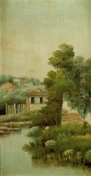 Pueblo Junto A Un Rio - view 1