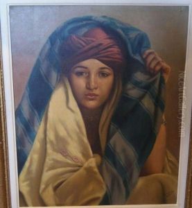 Portrait Orientaliste by Luis Anglada Pinto