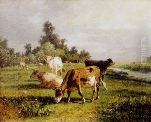Vaches Dans Un Pre Vaches Dans Un Pre