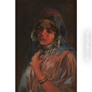 Portrait Of An Exotic Woman