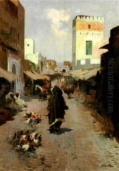 Scene De Rue, Maroc - view 1