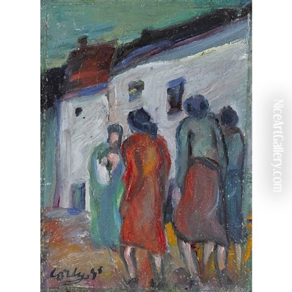 Strassenpartie Mit Frauen - view 1