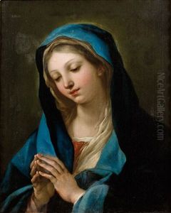 Vierge Aux Mains Jointes by Pietro da Cortona