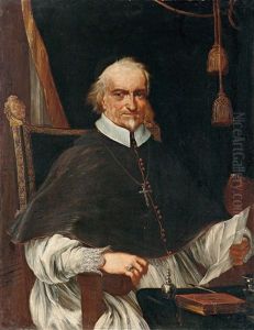 Dreiviertelportrat Eines Pralaten, Moglicherweise Antonio Montecatini, Bischof Von Foligno