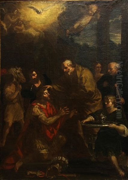 Ananias Restoring The Sight Of Saint Paul - view 1