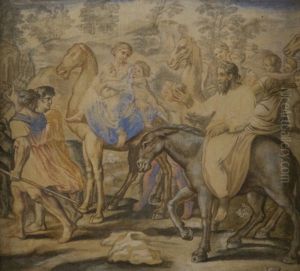 Storie Di Giuseppe (story Of Moses) by Pietro da Cortona