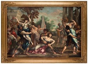 Sabinskornas Bortrovande by Pietro da Cortona