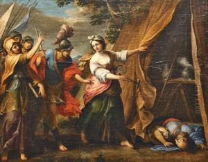 Jahel Femme Juive Qui Enfonca Un Clou Dans La Tete De Sisasa, General Des Ghananeens