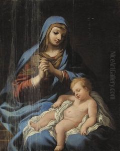 Vierge A L'enfant by Pietro da Cortona