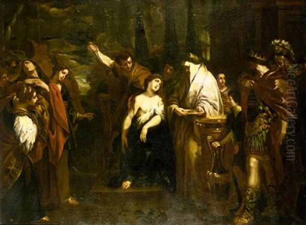 The Sacrifice Of Polyxena - view 1