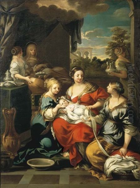 The Birth Of The Virgin - view 1