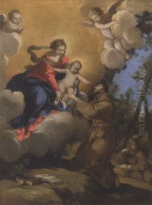 The Ecstacy Of Saint Francis by Pietro da Cortona