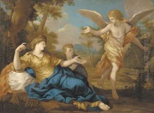 The Angel Appearing To Hagar And Ishmael