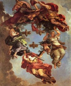 Le Triomphe De La Divine Providence by Pietro da Cortona