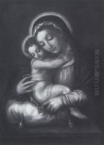 Madonna And The Christ Child by Pietro da Cortona
