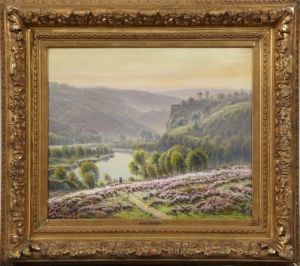 Paysage De Bruyeres by Gaston Anglade