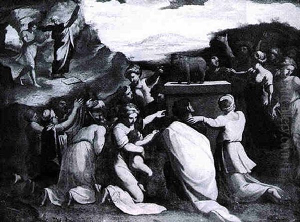 The Worship Of The Golden Calf - view 1