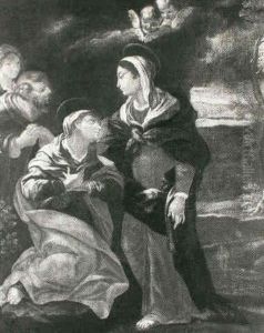 The Holy Family With St Anne In A Landscape The Holy Family With St Anne In A Landscape