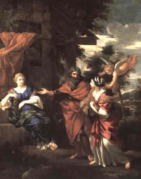 Abraham, Sarah And Hagar - view 1