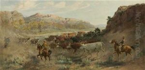 Roundup - First Round by Charles Abel Corwin