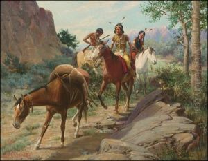 A Successful Hunt by Charles Abel Corwin