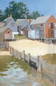 Gloucester Harbor Scene