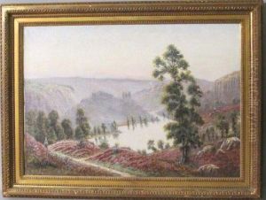 Vallee De La Creuse Etfougeres by Gaston Anglade