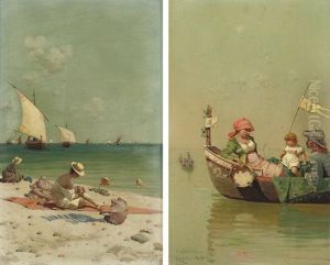 Al Mattina Di Piedigrotta (+ Sosta Ribelle; Pair) by Giuseppe Cosenza