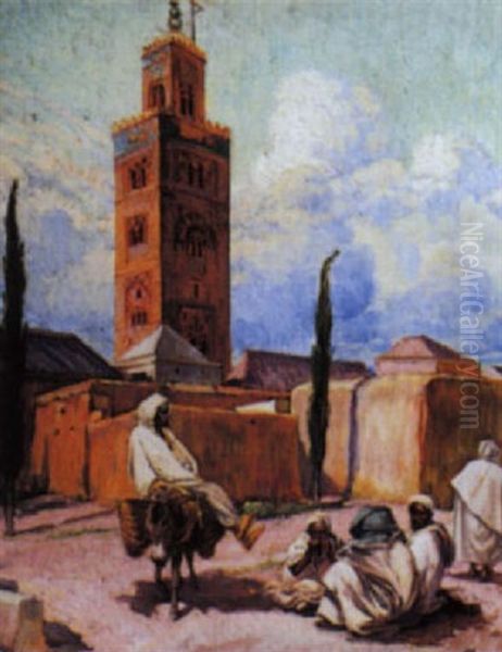 Animation Devant La Koutoubia A Marrakech - view 1