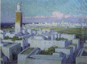 Sale Vu Des Oudaias, Effet Du Soir Sale Vu Des Oudaias, Effet Du Soir