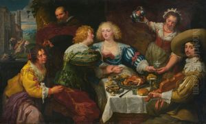 The Parable Of The Prodigal Son by Jan Cossiers