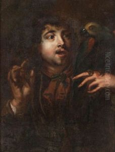 Portrait D'un Homme Au Perroquet (le Sens)