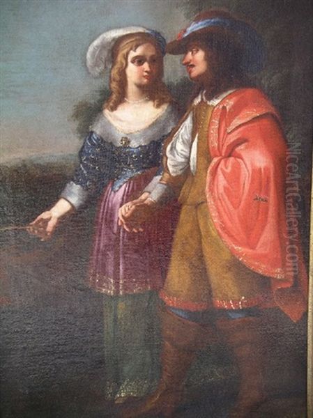 Couple Bavardant - view 1