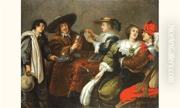 Les Joueurs De Cartes - view 1