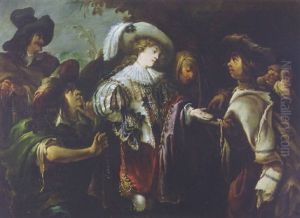 A Fortune Teller by Jan Cossiers