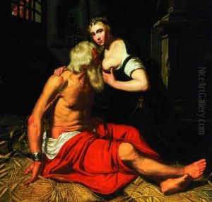 Roman Charity by Jan Cossiers