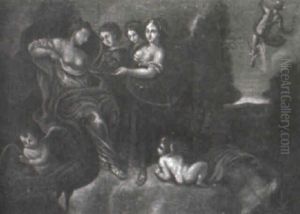 Juno Plucking Out The Eyes Of Argos by Jan Cossiers