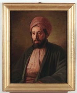 Ritratto Di Orientale Con Turbante