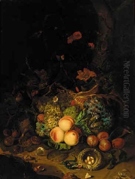 A Cornucopia Of Fruits And Flowers - view 1